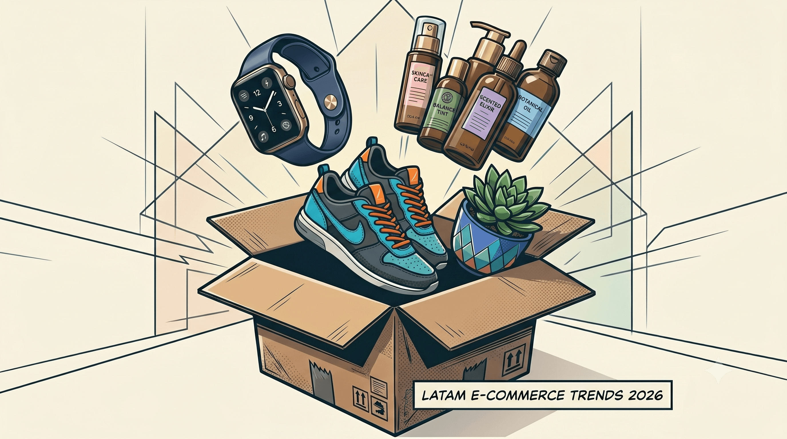 Produtos mais vendidos na América Latina em 2026: categorias líderes e como vendê-los online