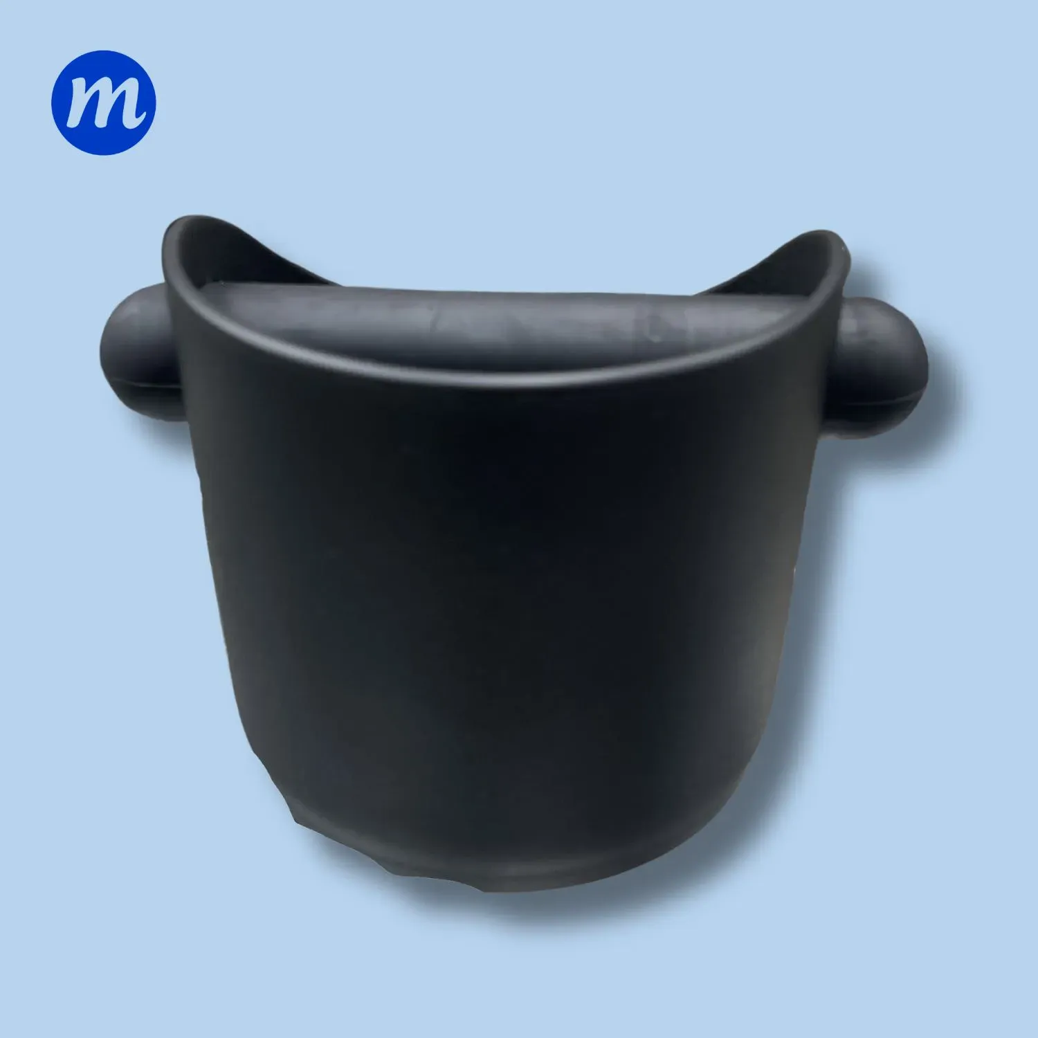 COFFE KNOCK BOX DE PLASTICO NEGRO