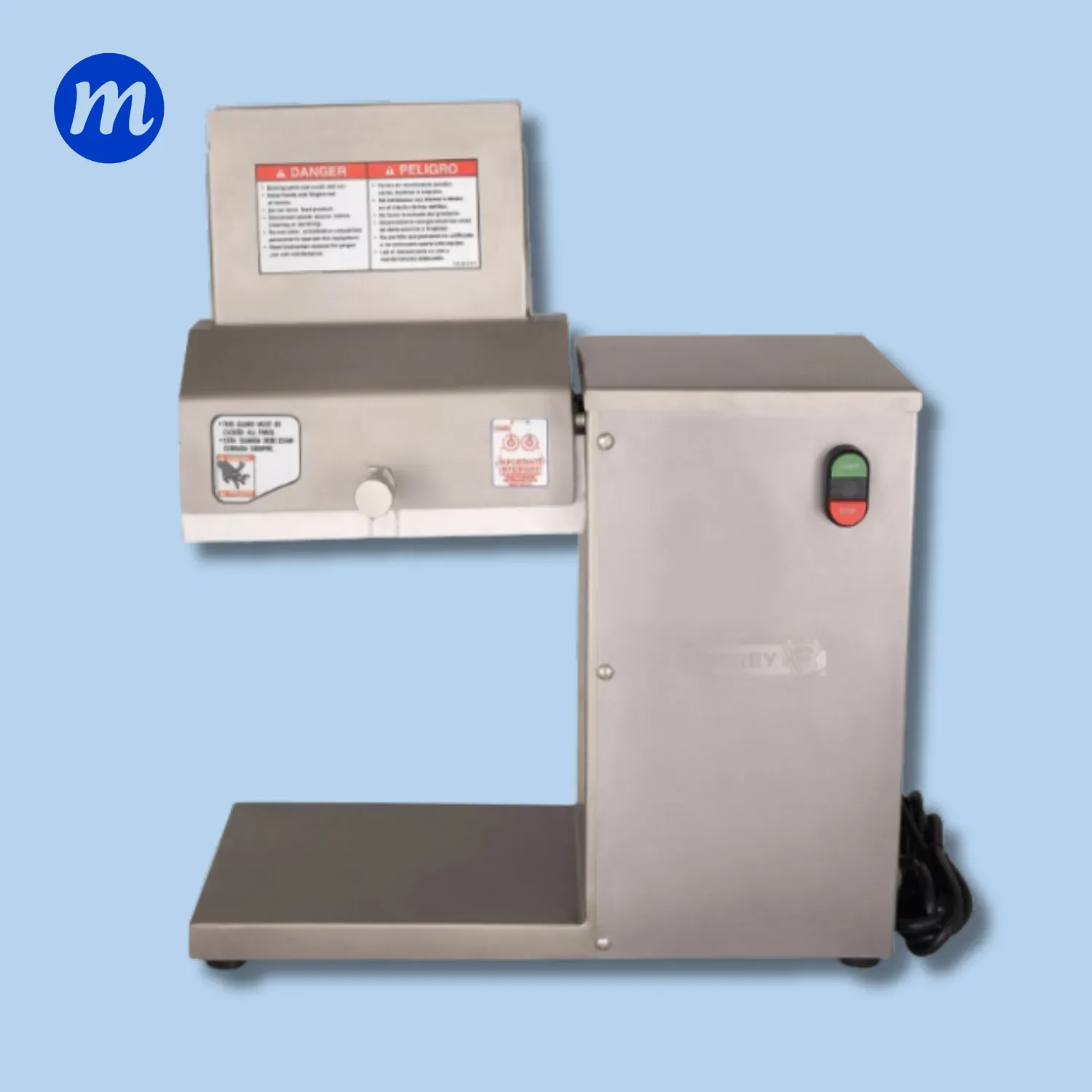 ABLANDADOR BISTECK DE RODILLO CON CORTADOR DE FAJITAS ADICIONAL 110V TORREY