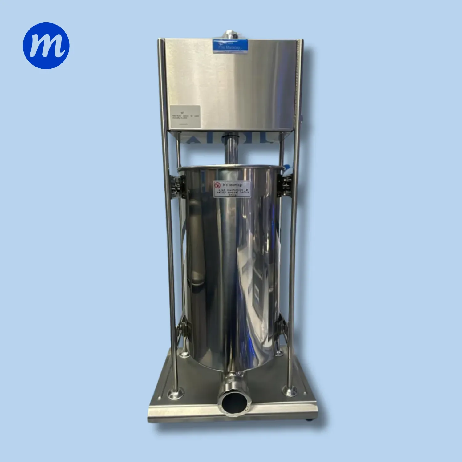 EMBUTIDORA VERTICAL MANUAL 15 LITROS