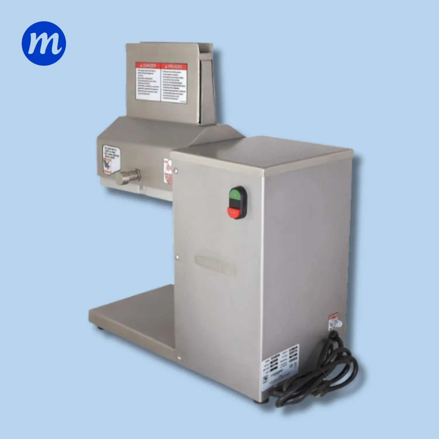 ABLANDADOR BISTECK DE RODILLO CON CORTADOR DE FAJITAS ADICIONAL 110V TORREY