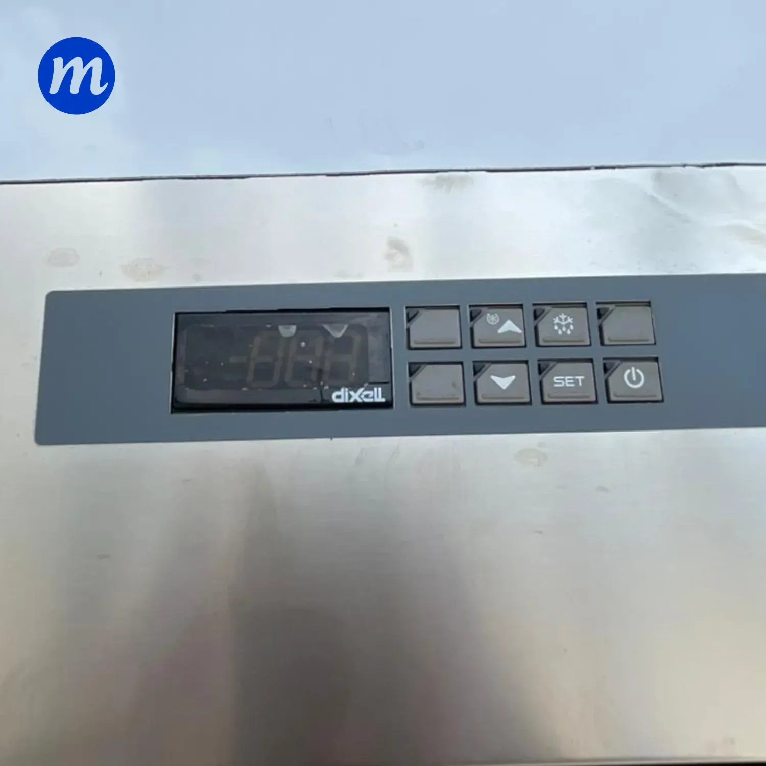 CONGELADOR VERTICAL 2 PUERTAS EN ACERO ITALIANO