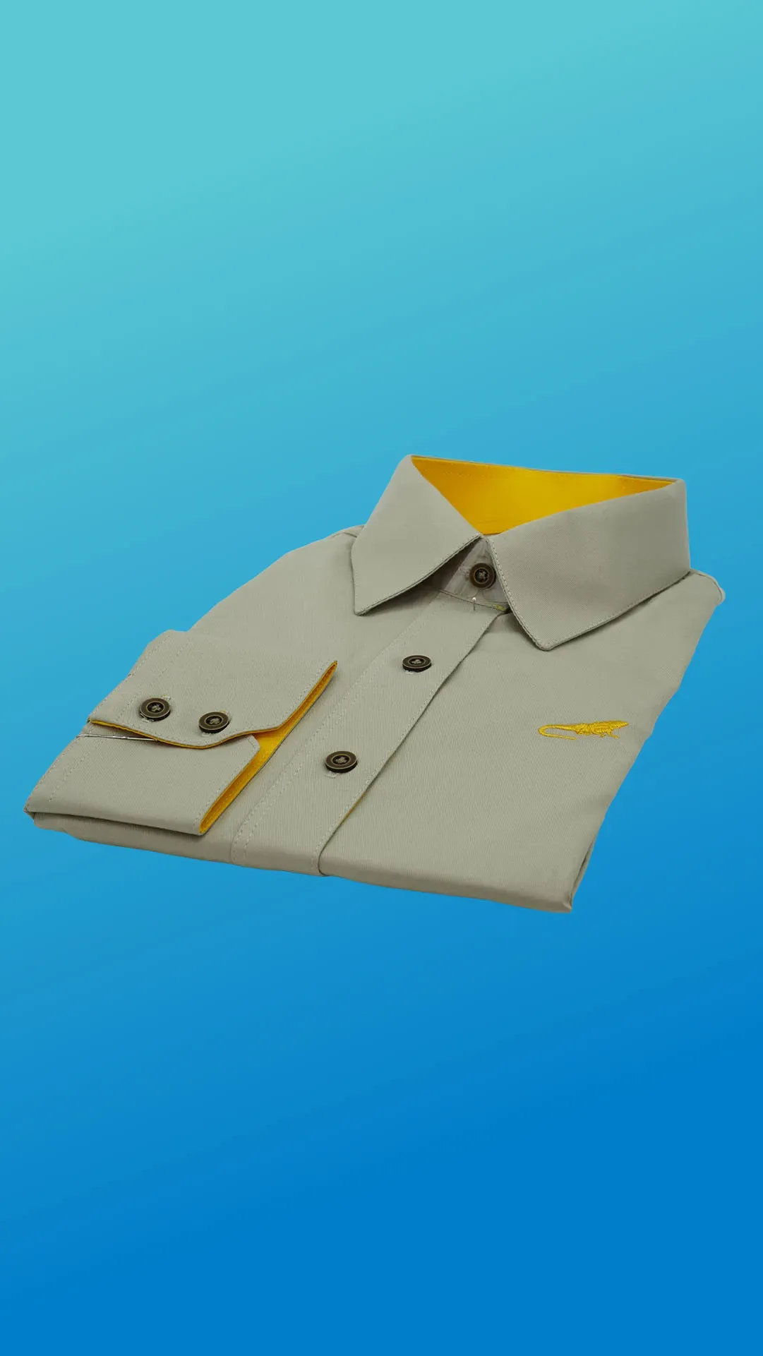 Camisa Caqui para Mujer