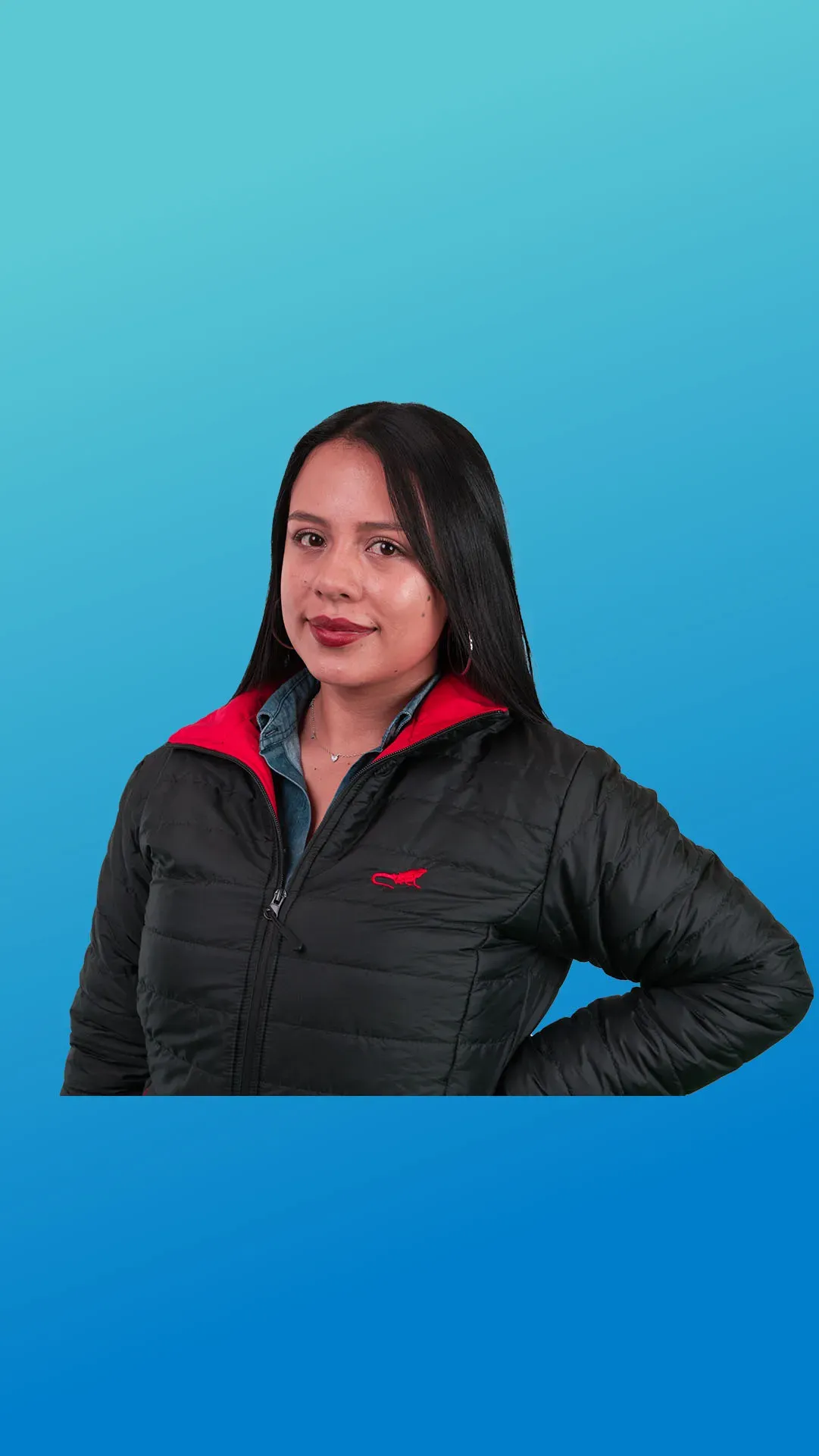 Chaqueta acolchada para mujer