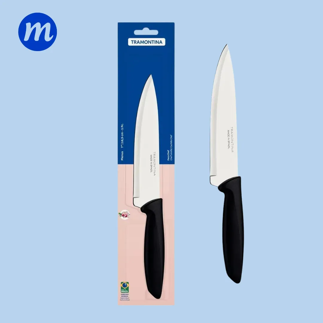CUCHILLO PARA CHEF PLENUS 7" TRAMONTINA