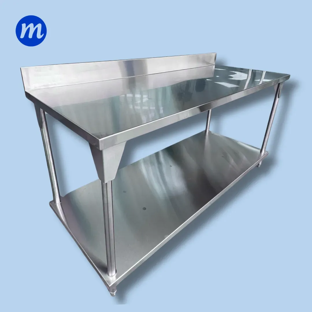 MESA TOPE DOBLE TRAMO DE 1,40 METROS