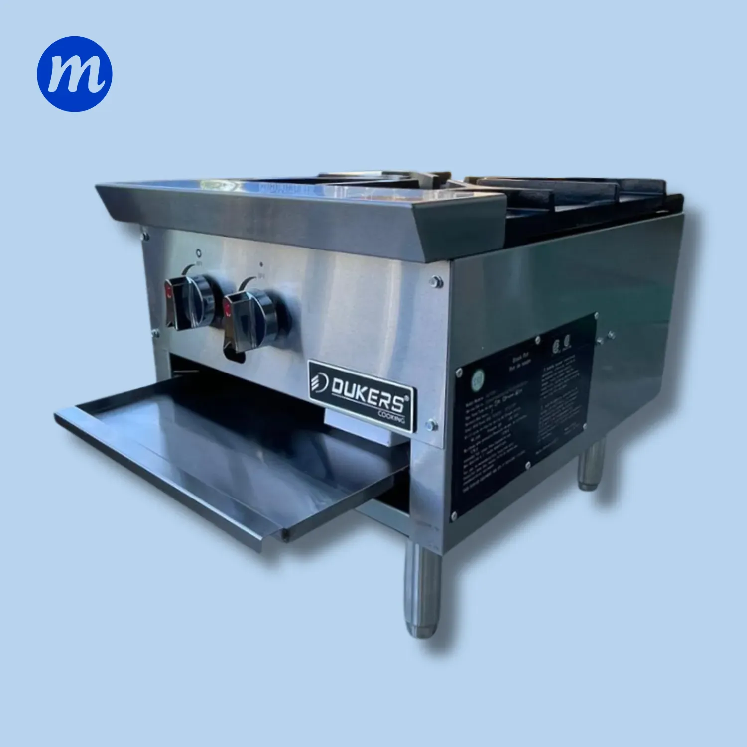 FOGON REVERVERO 1 QUEMADOR 80000 BTU DUKERS