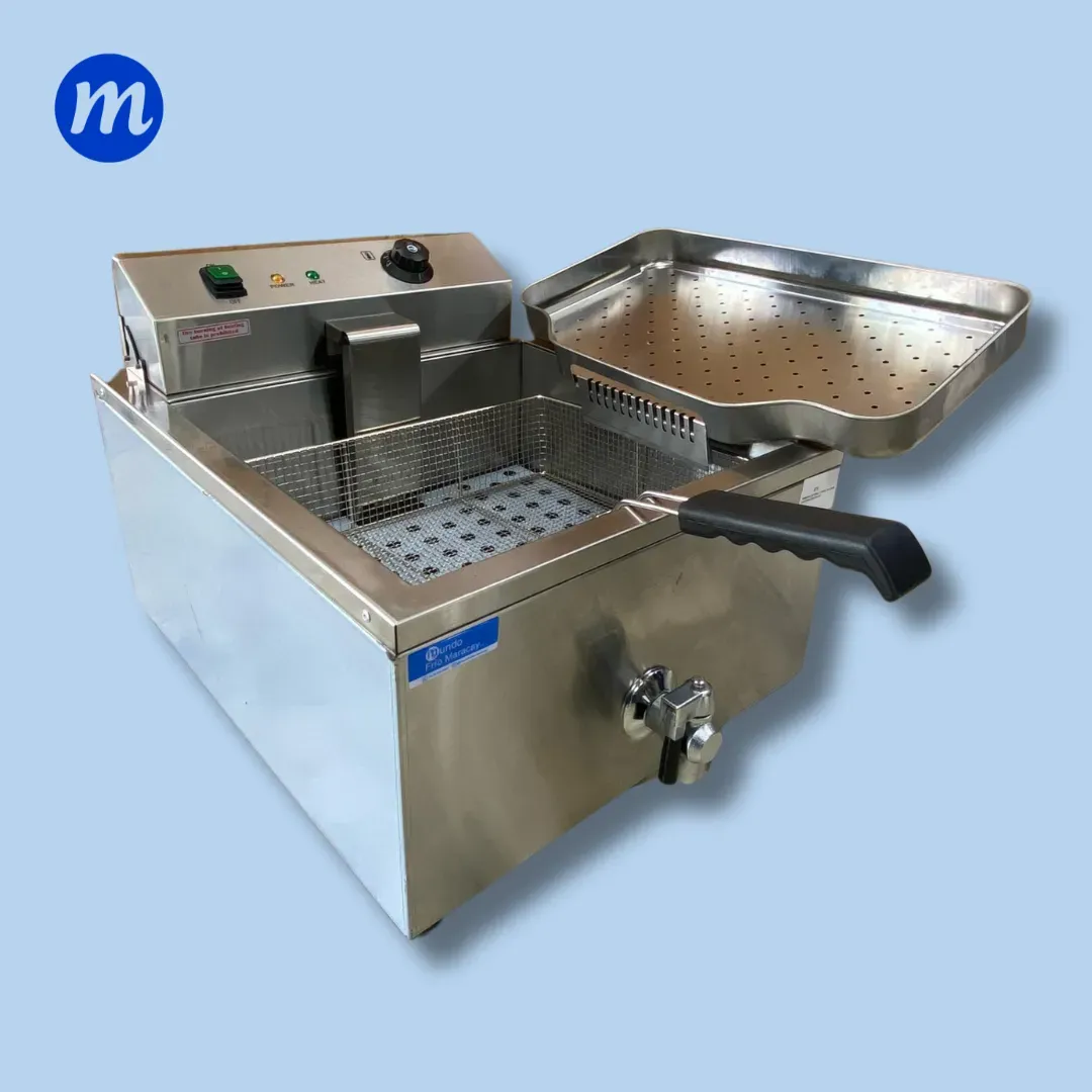 FREIDORA DE MESA 1 CESTA 16 LITROS ELECTRICA 220V DZL-400