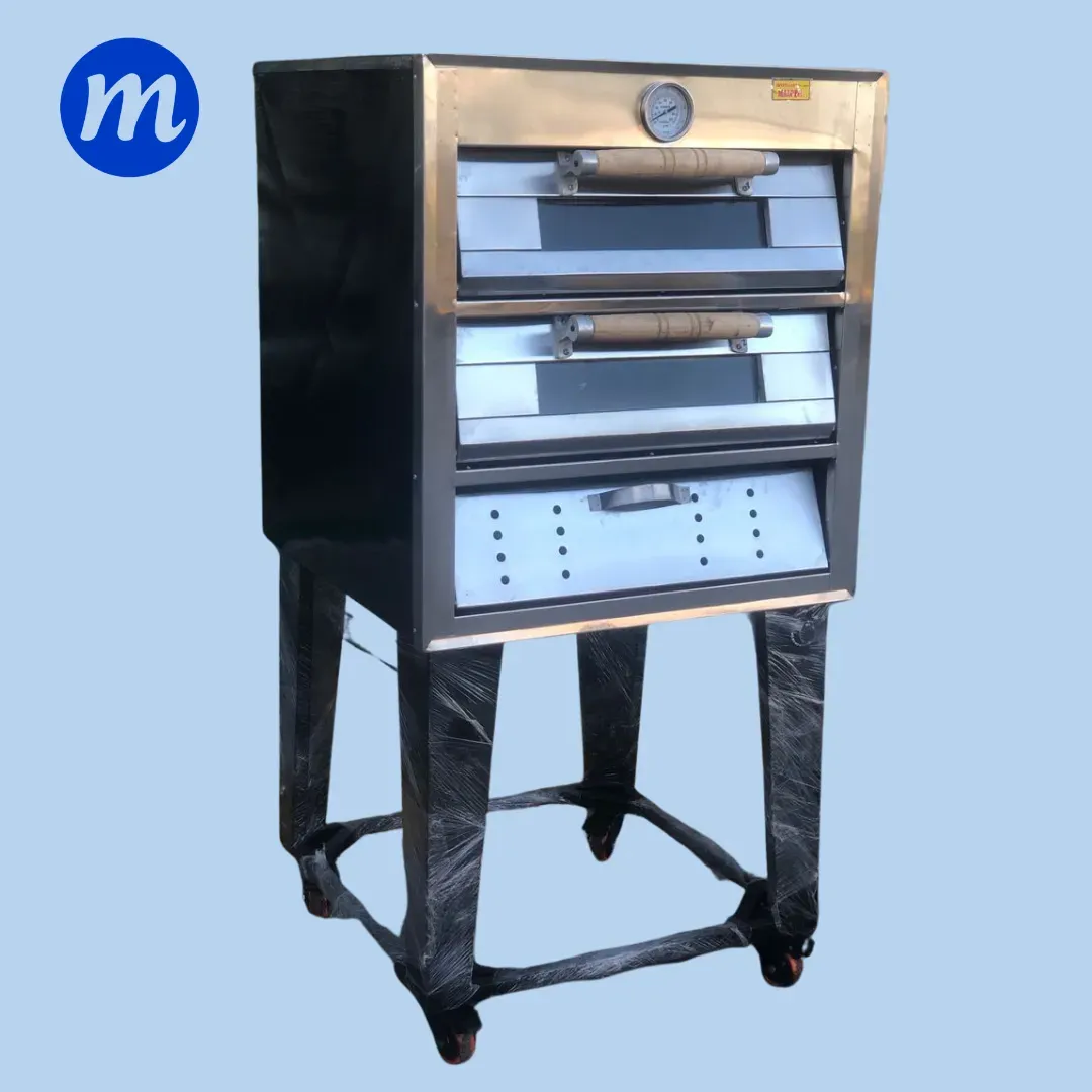 HORNO PIZZERO 2 CAMARAS A GAS PEQUEÑO MALPER