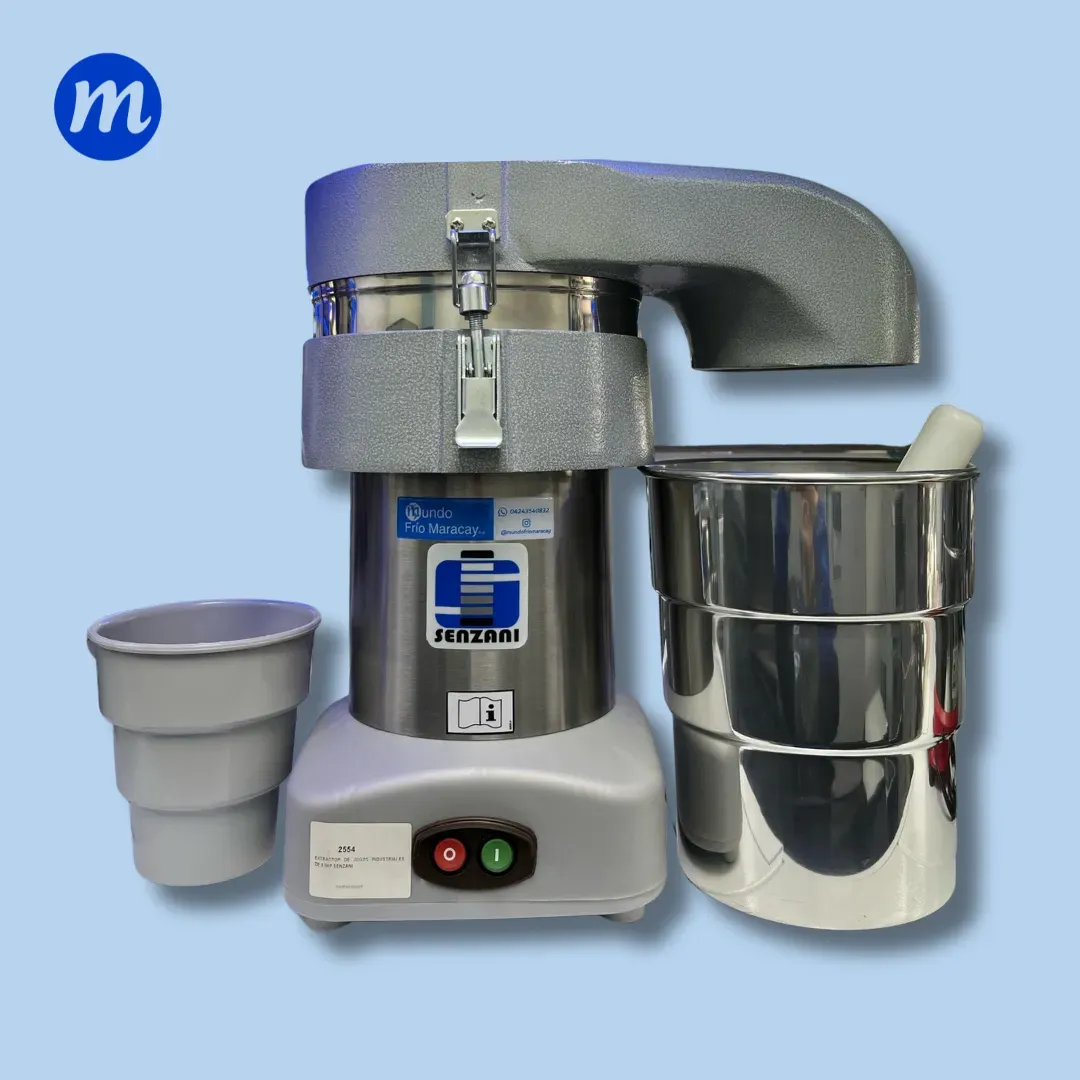 EXTRACTOR DE JUGOS INDUSTRIALES DE 0.5HP SENZANI