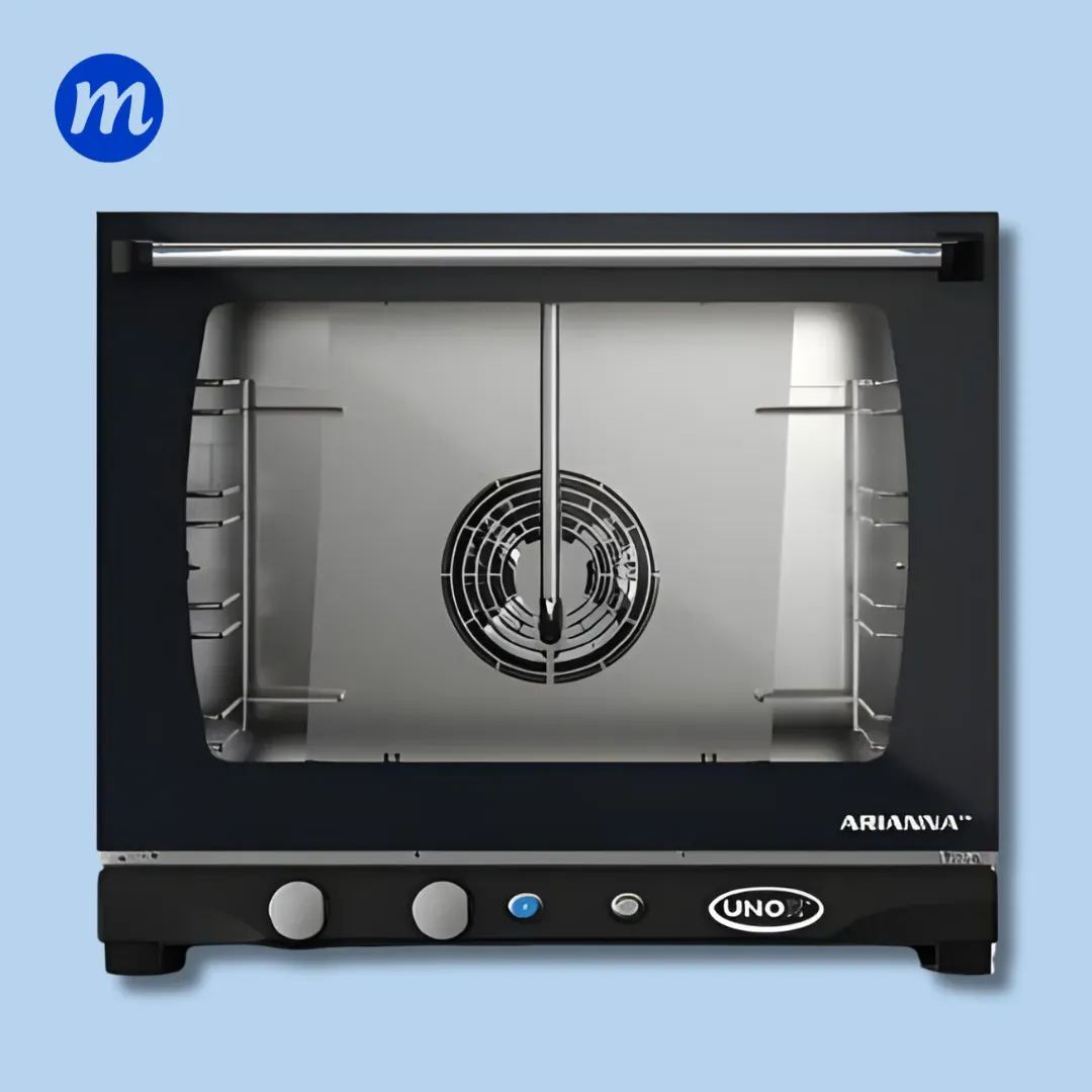 HORNO DE CONVECCION ARIANNA MANUAL ELEC. 220V 4 BANDEJAS 46x33CM UNOX