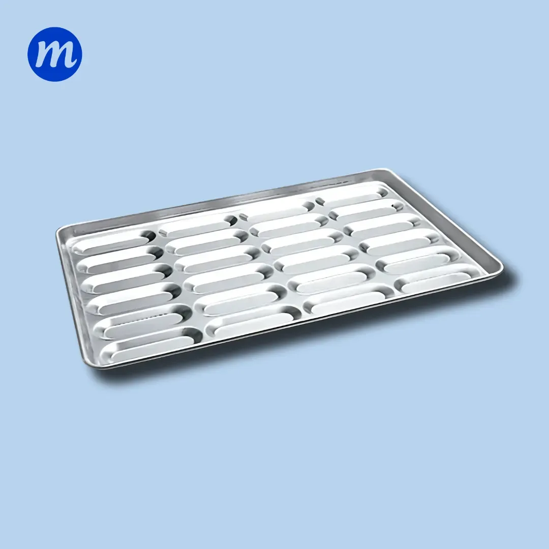 BANDEJA PARA PAN DE PERRO CALIENTE 1831 ALUM WARE