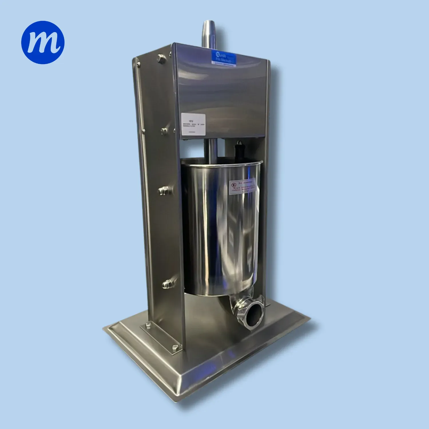 EMBUTIDORA VERTICAL MANUAL 10 LITROS