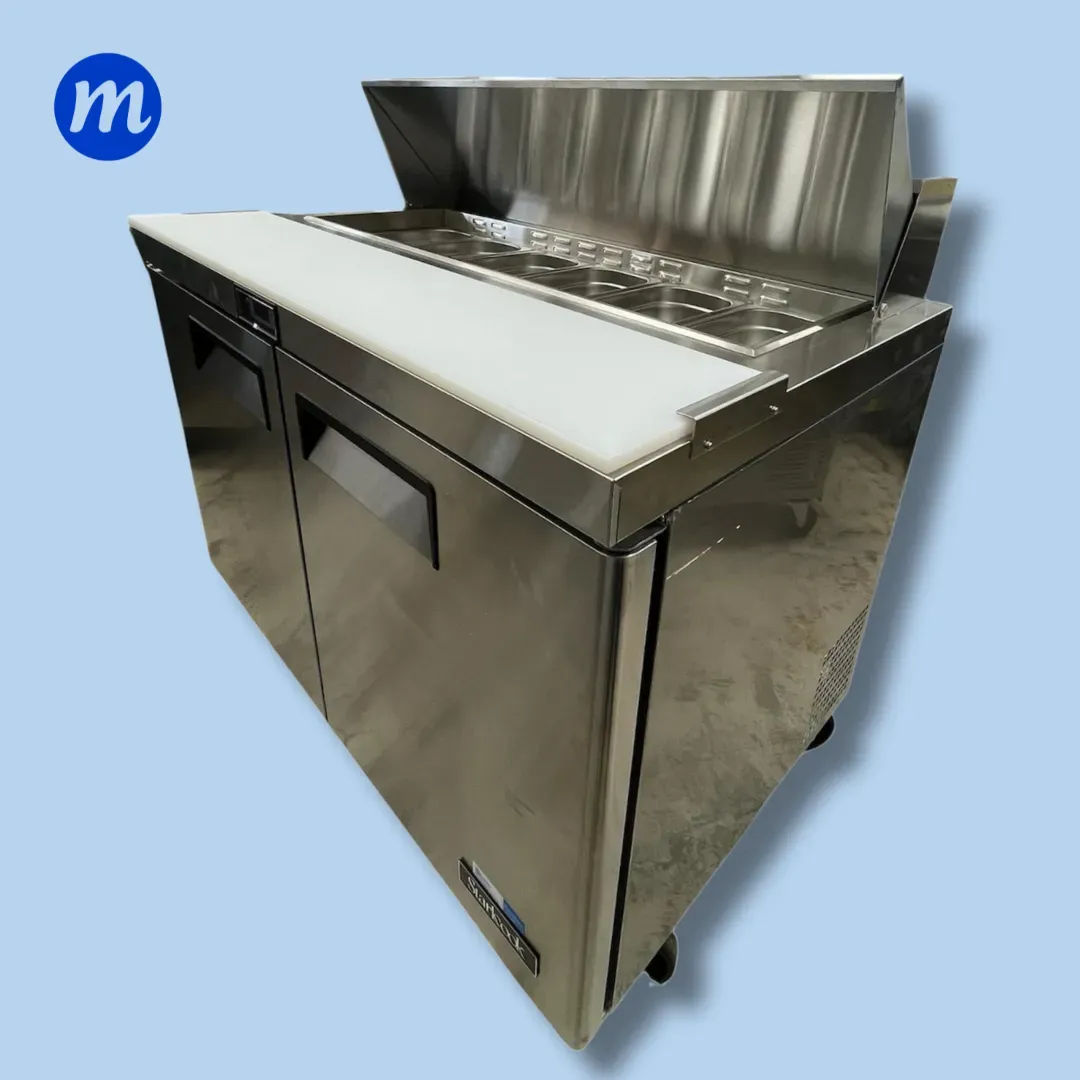 MESA LUNCHERA 2 PUERTAS REFRIGERADA 1.20MT 110V