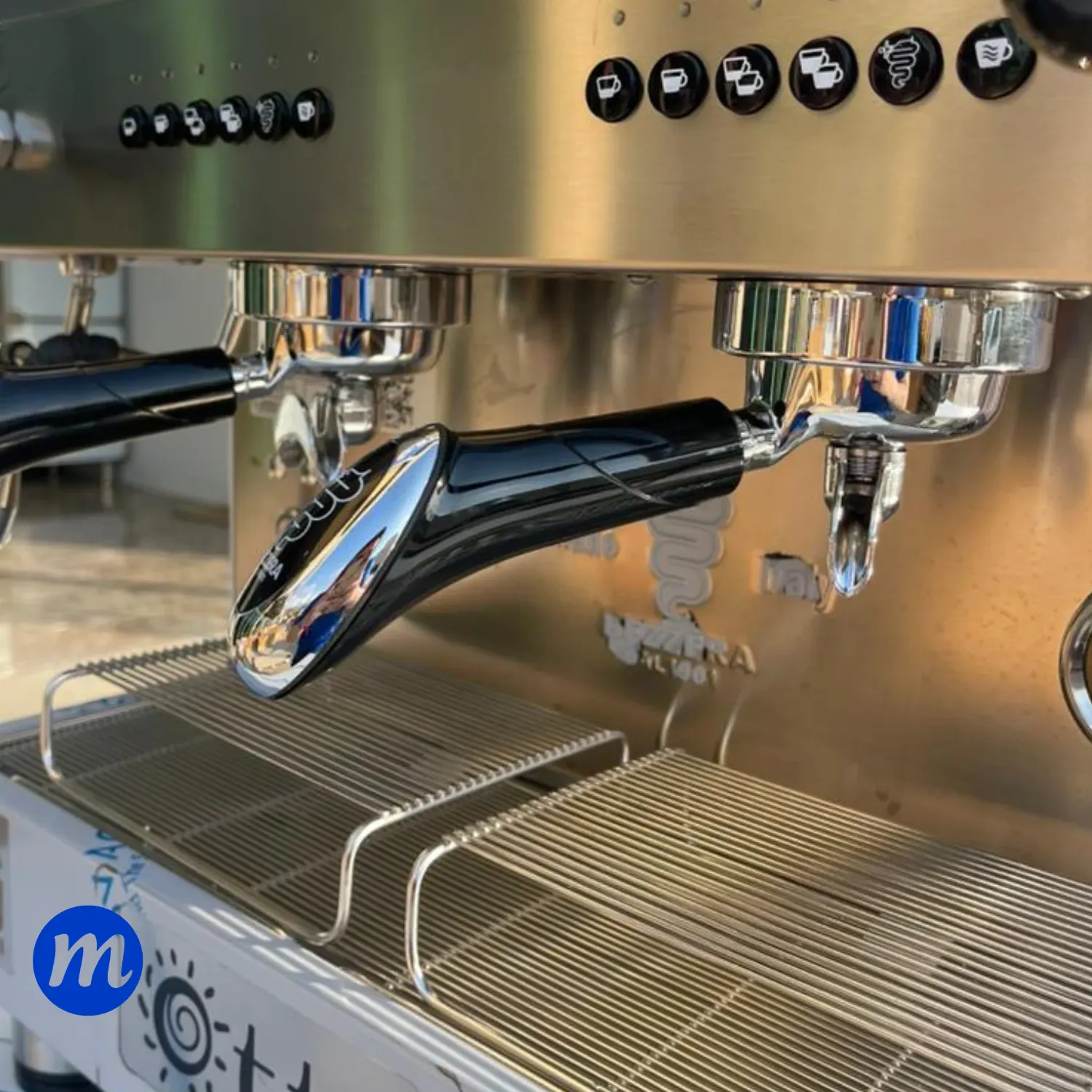 MAQUINA DE CAFE 2 GRUPO OTTO WHITE ELECTRONICA 110V BEZZERA
