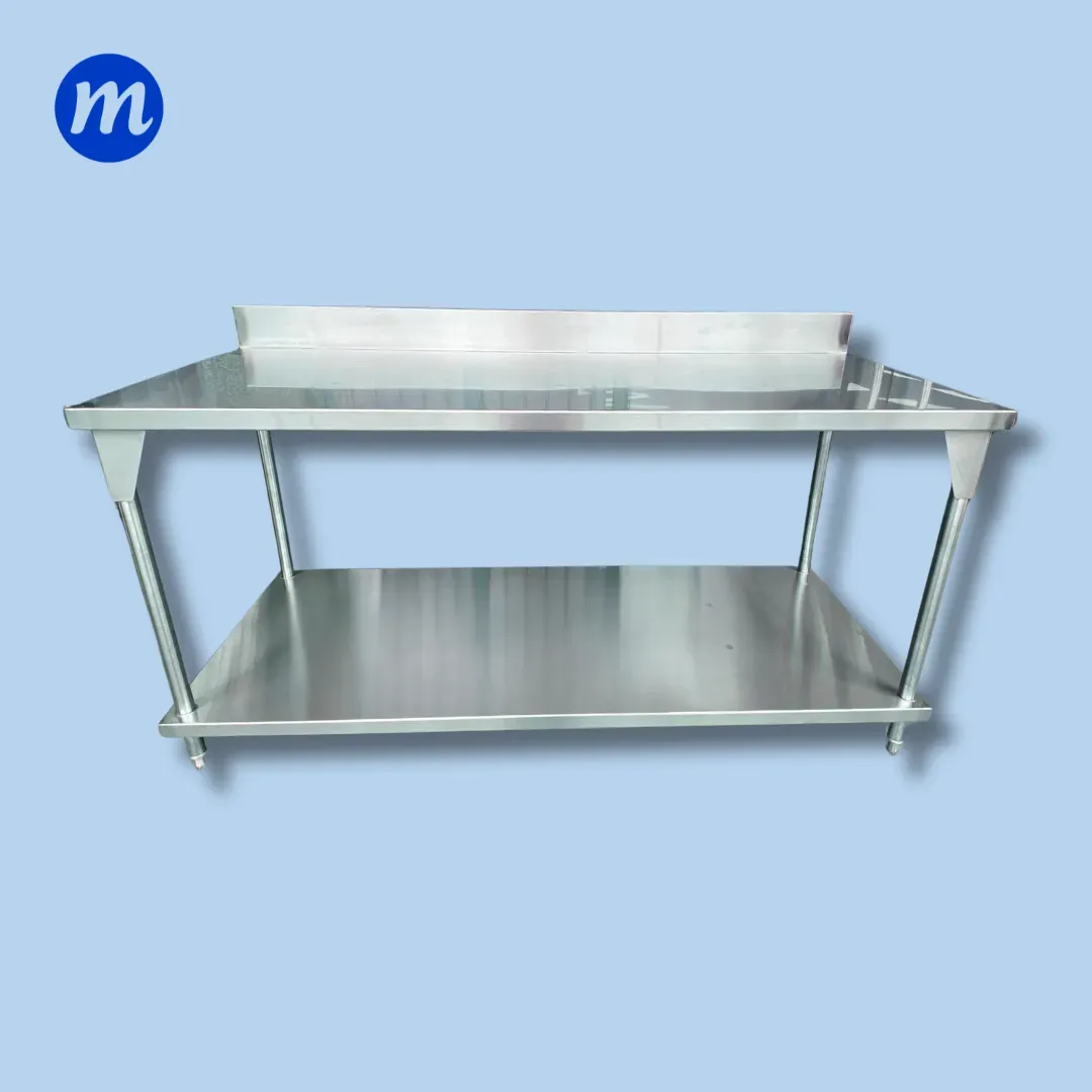 MESA TOPE DOBLE TRAMO DE 1,40 METROS