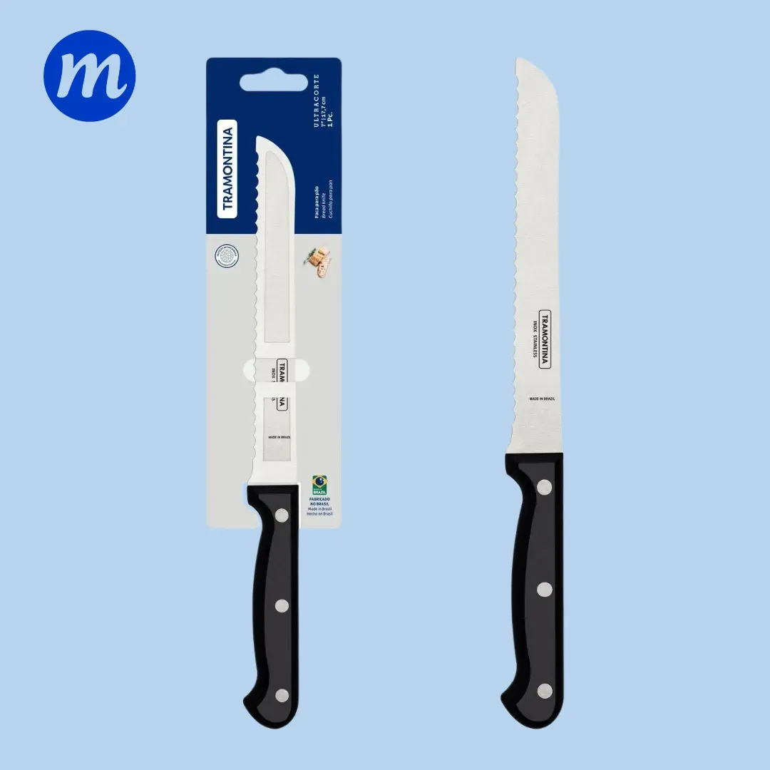 CUCHILLO PARA PAN ULTRACORTE 7" TRAMONTINA