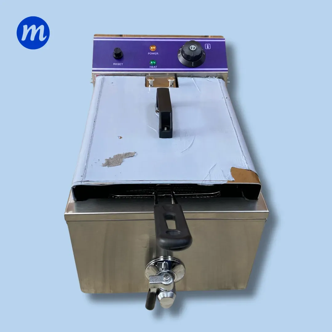 FREIDORA DE MESA 1 CESTA 6 LITROS ELECTRICA 220V DZL-10L