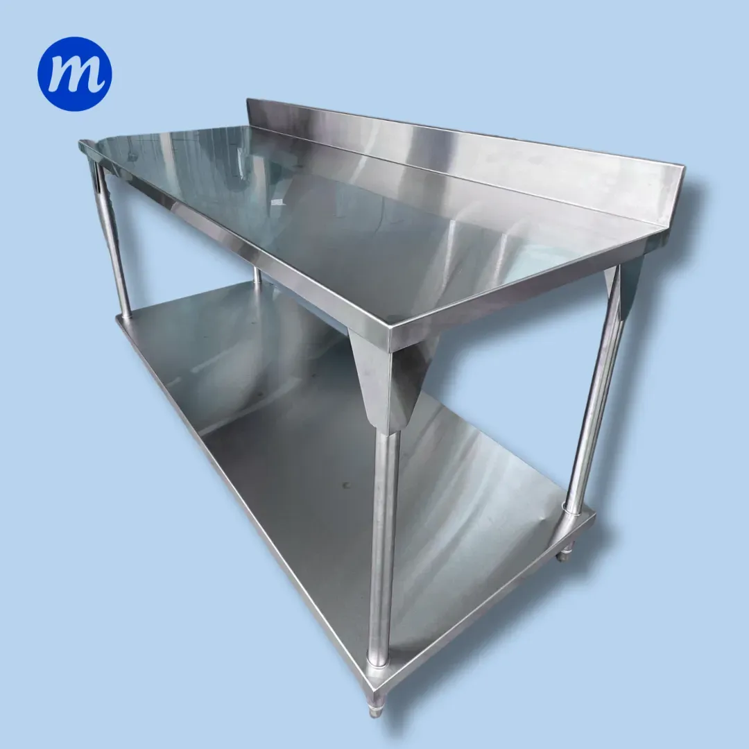 MESA TOPE DOBLE TRAMO DE 1,40 METROS