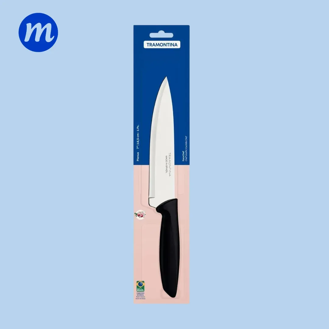 CUCHILLO PARA CHEF PLENUS 7" TRAMONTINA