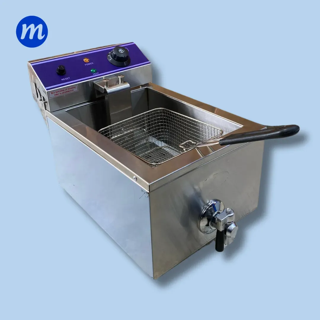 FREIDORA DE MESA 1 CESTA 6 LITROS ELECTRICA 220V DZL-10L