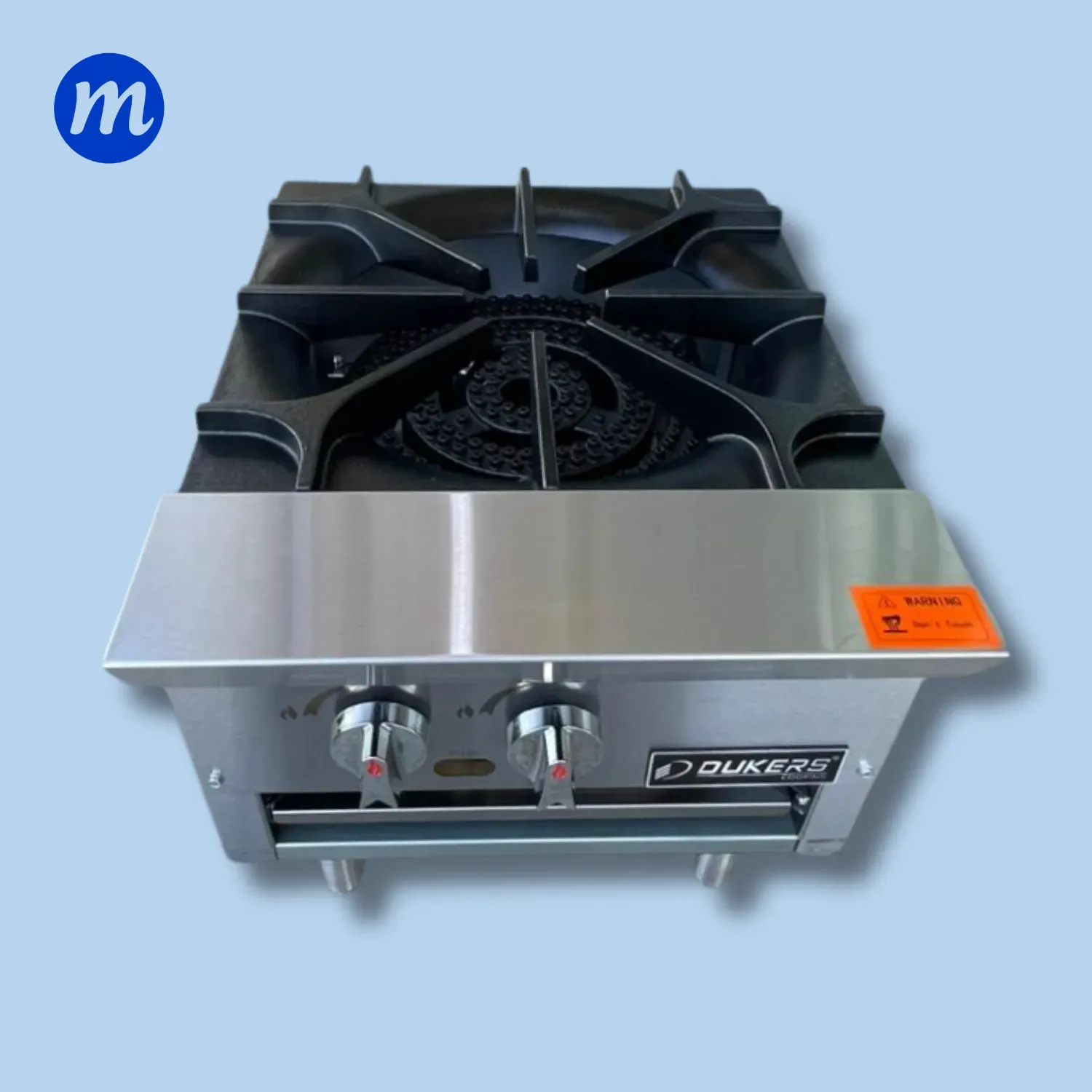 FOGON REVERVERO 1 QUEMADOR 80000 BTU DUKERS