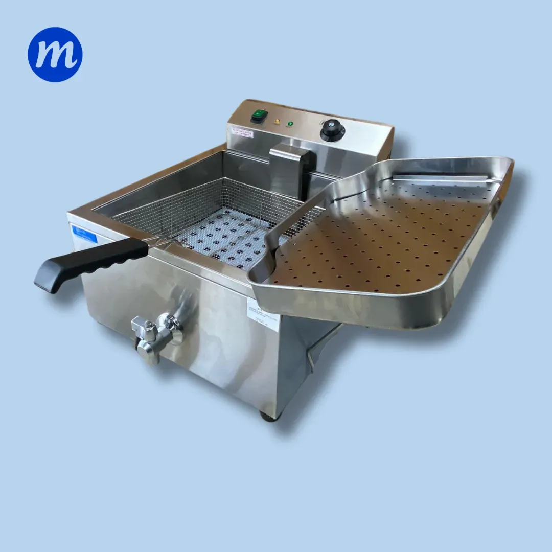 FREIDORA DE MESA 1 CESTA 16 LITROS ELECTRICA 220V DZL-400