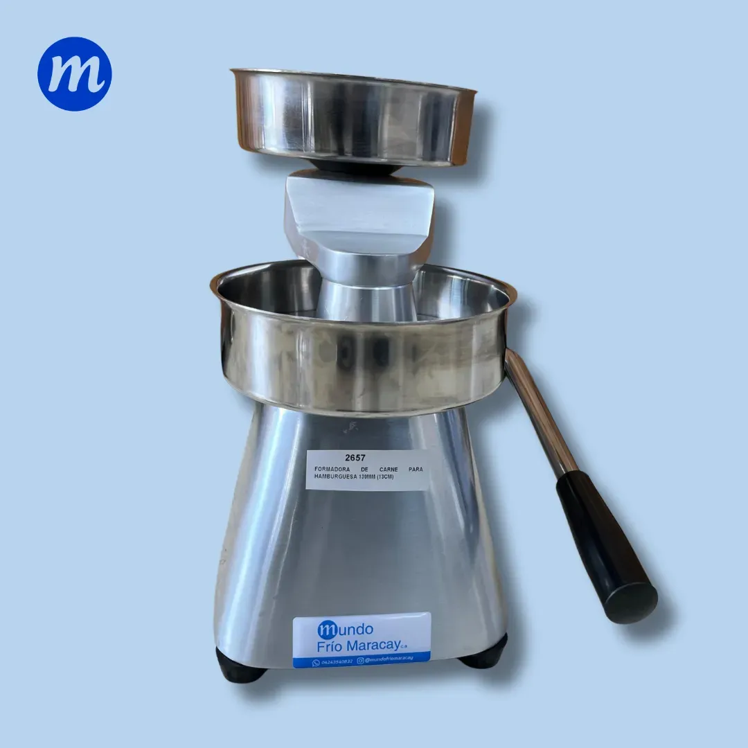 FORMADORA DE CARNE PARA HAMBURGUESA 130MM (13CM)