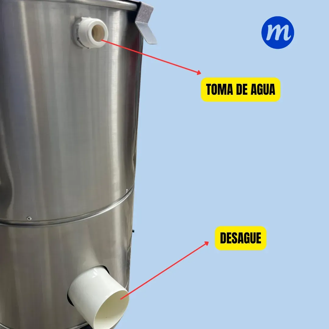 PELADORA DE AJO 6KG 110V SENZANI SNZ G4