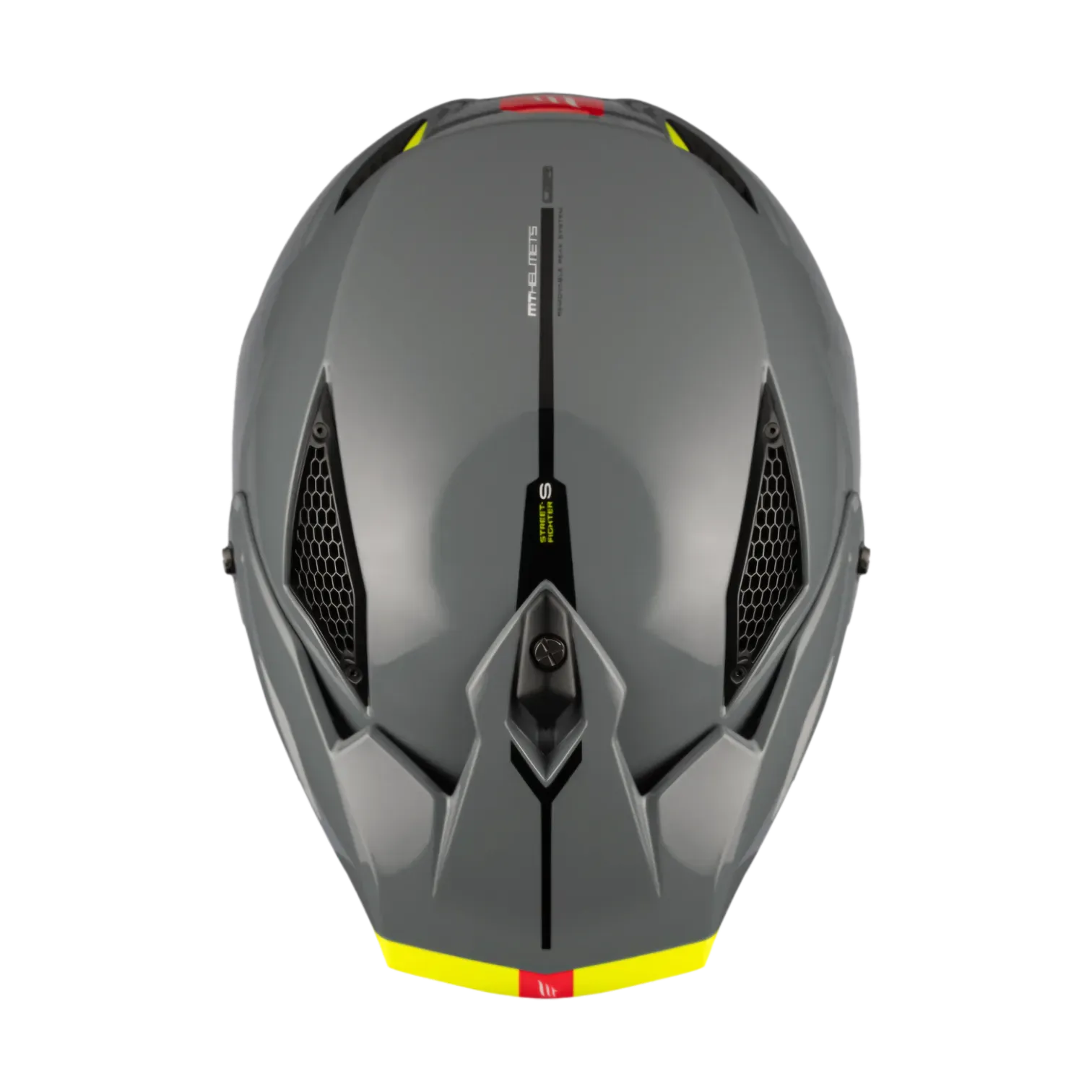 CASCO ABIERTO MT HELMETS STREETFIGHTER SV S SOLID A22 GLOSS GREY