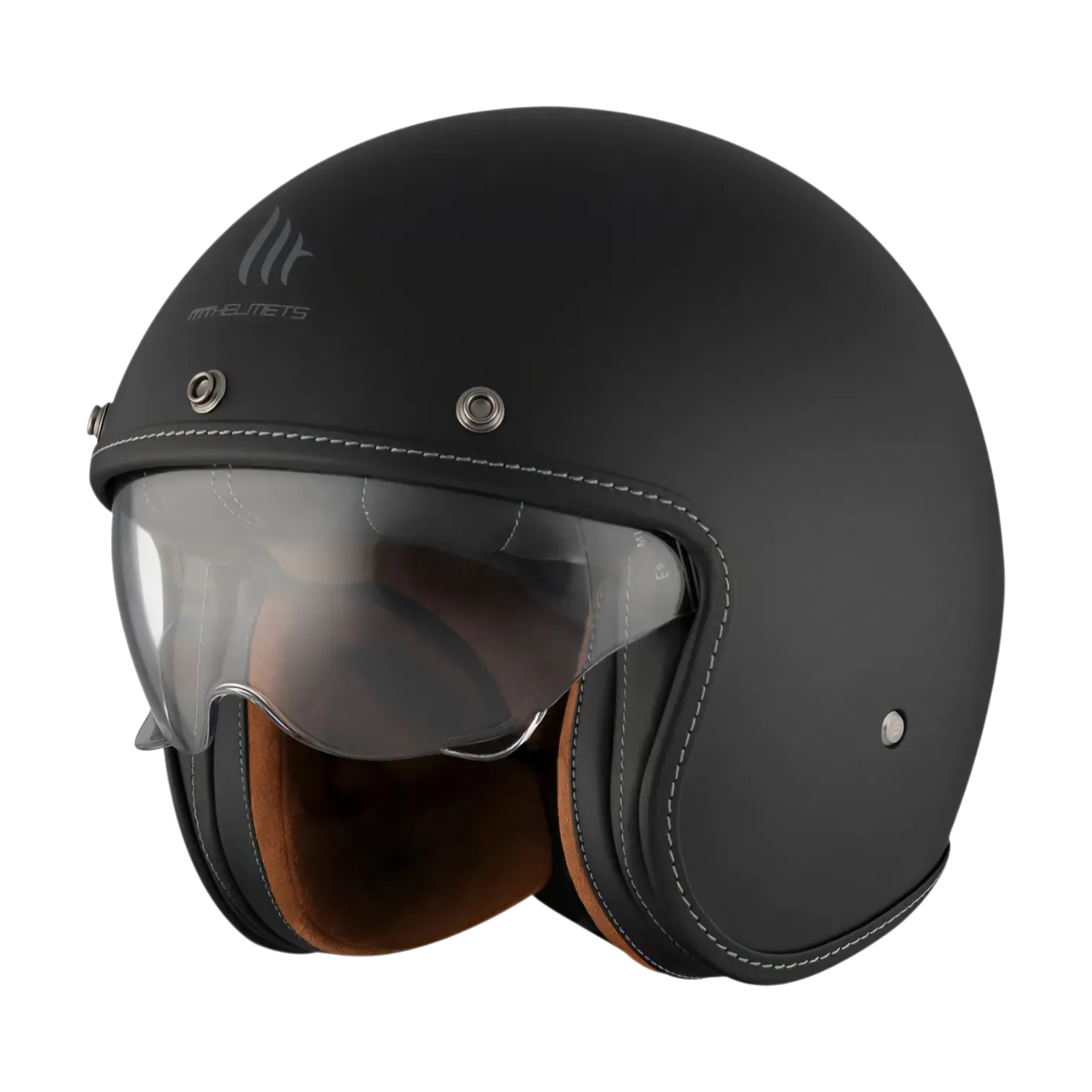 CASCO ABIERTO MT HELMETS LEMANS 2 SV S SOLID A1 MATE