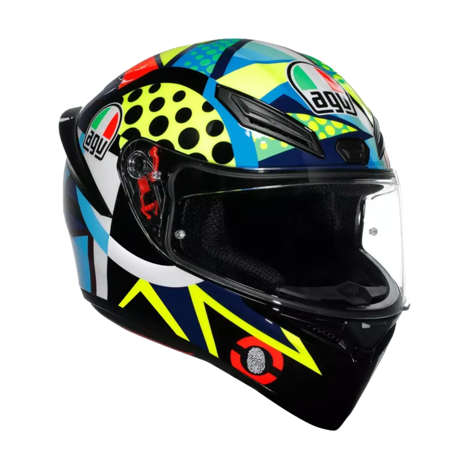 CASCO INTEGRAL AGV K1 S ROSSI WINTER TEST 2020
