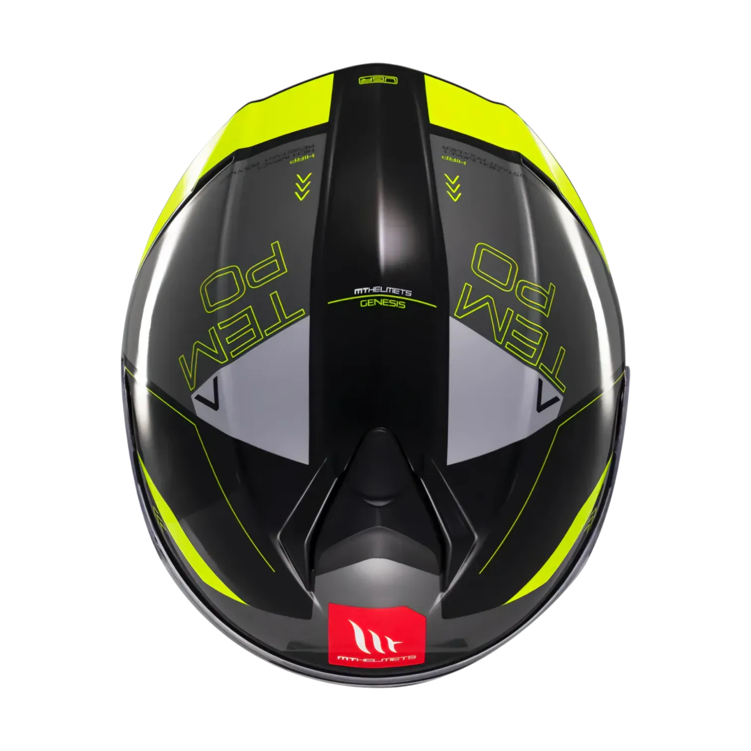 CASCO ABATIBLE MT HELMETS GENESIS SV ATEMPO B3 FLUOR GLOSS