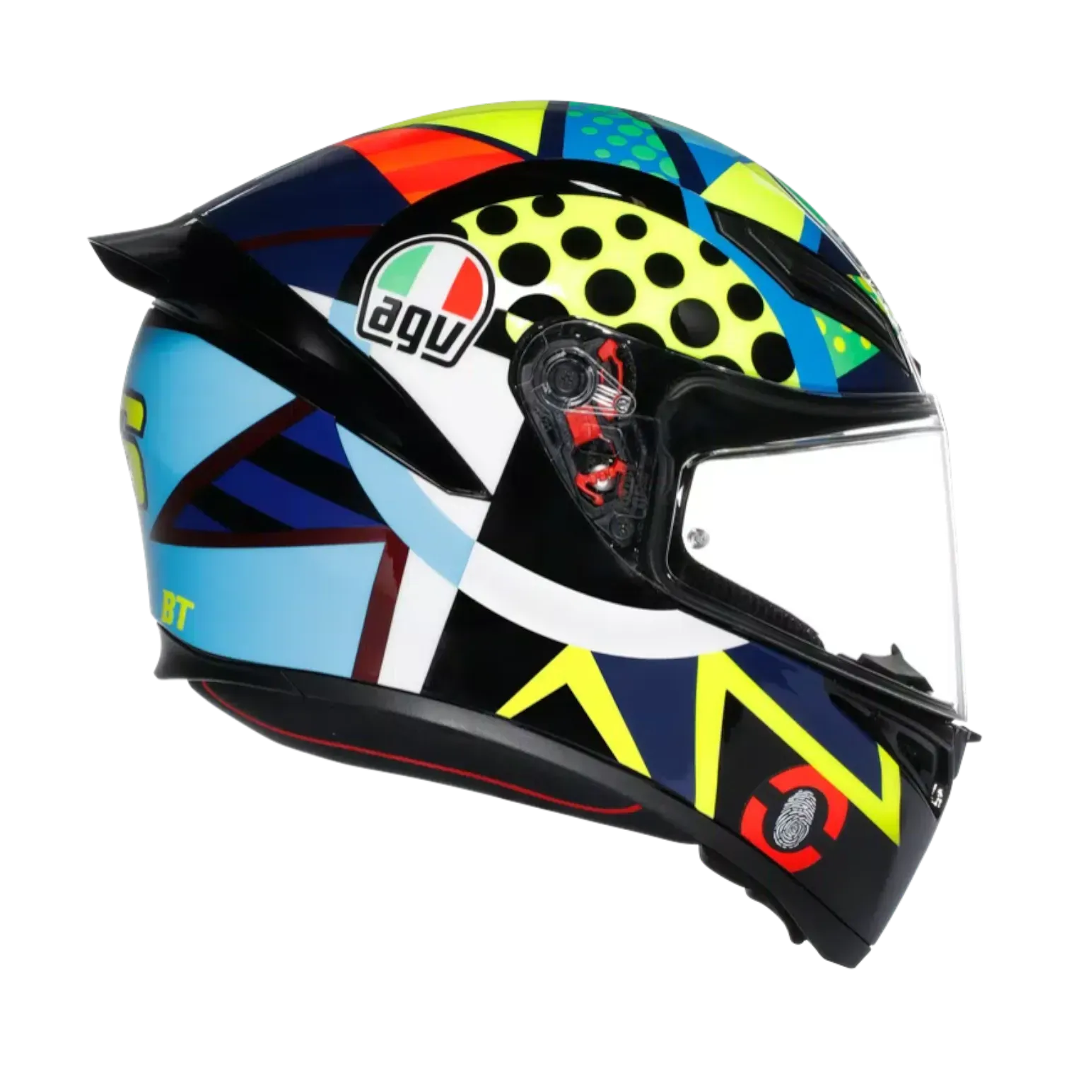 CASCO INTEGRAL AGV K1 S ROSSI WINTER TEST 2020