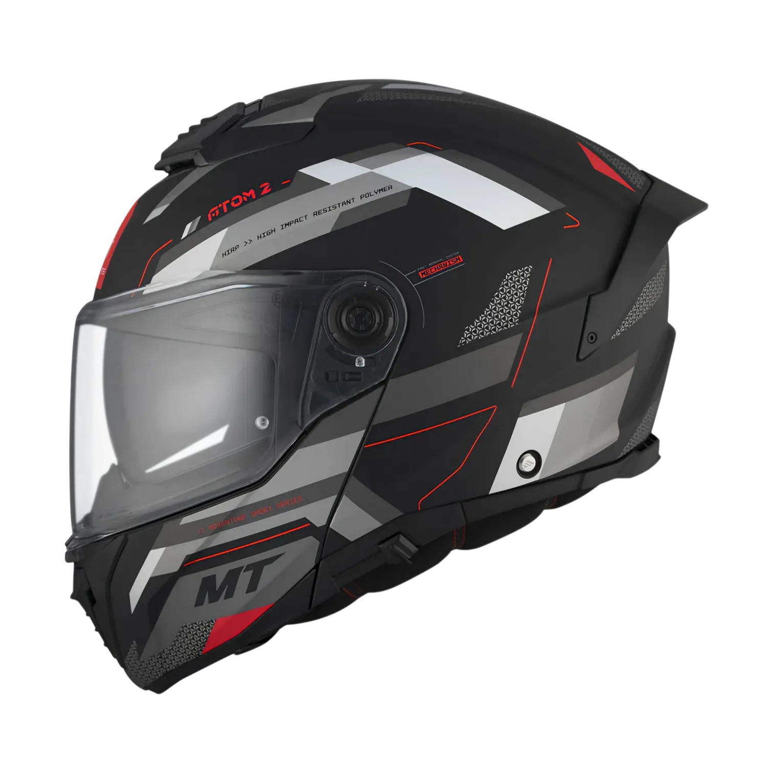CASCO ABATIBLE MT HELMETS ATOM 2 SV BAST D5 MATT