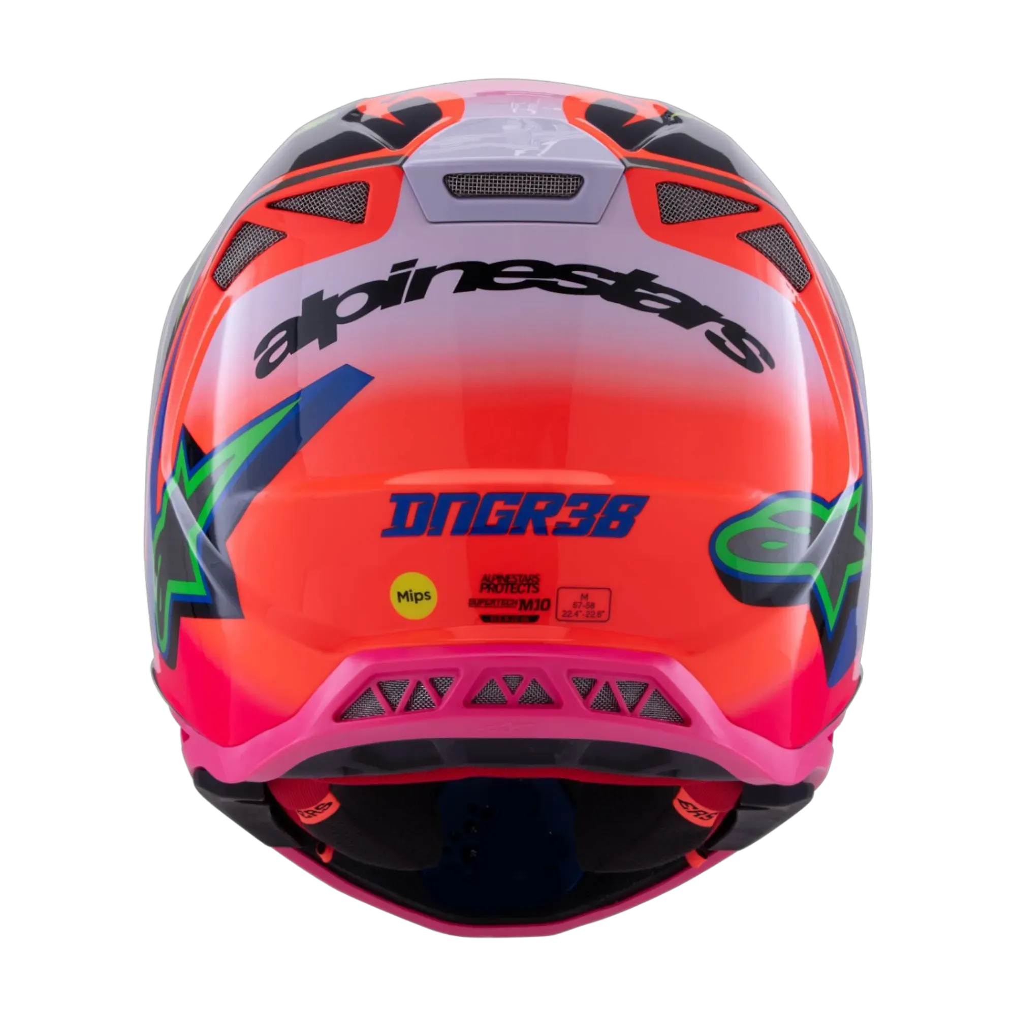 CASCO CROSS-ENDURO ALPINESTARS S-M10 LE DEEGAN MONSTER