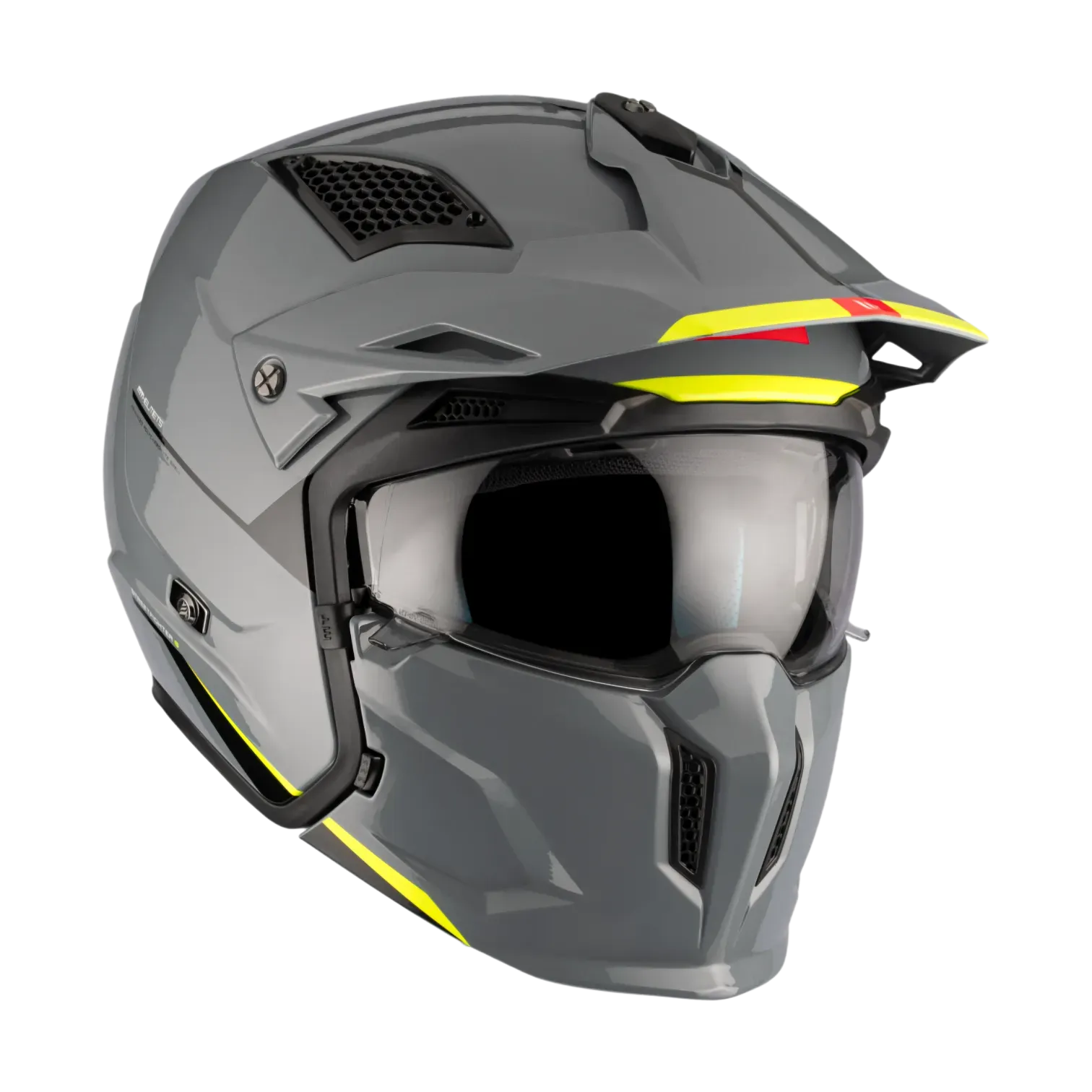 CASCO ABIERTO MT HELMETS STREETFIGHTER SV S SOLID A22 GLOSS GREY