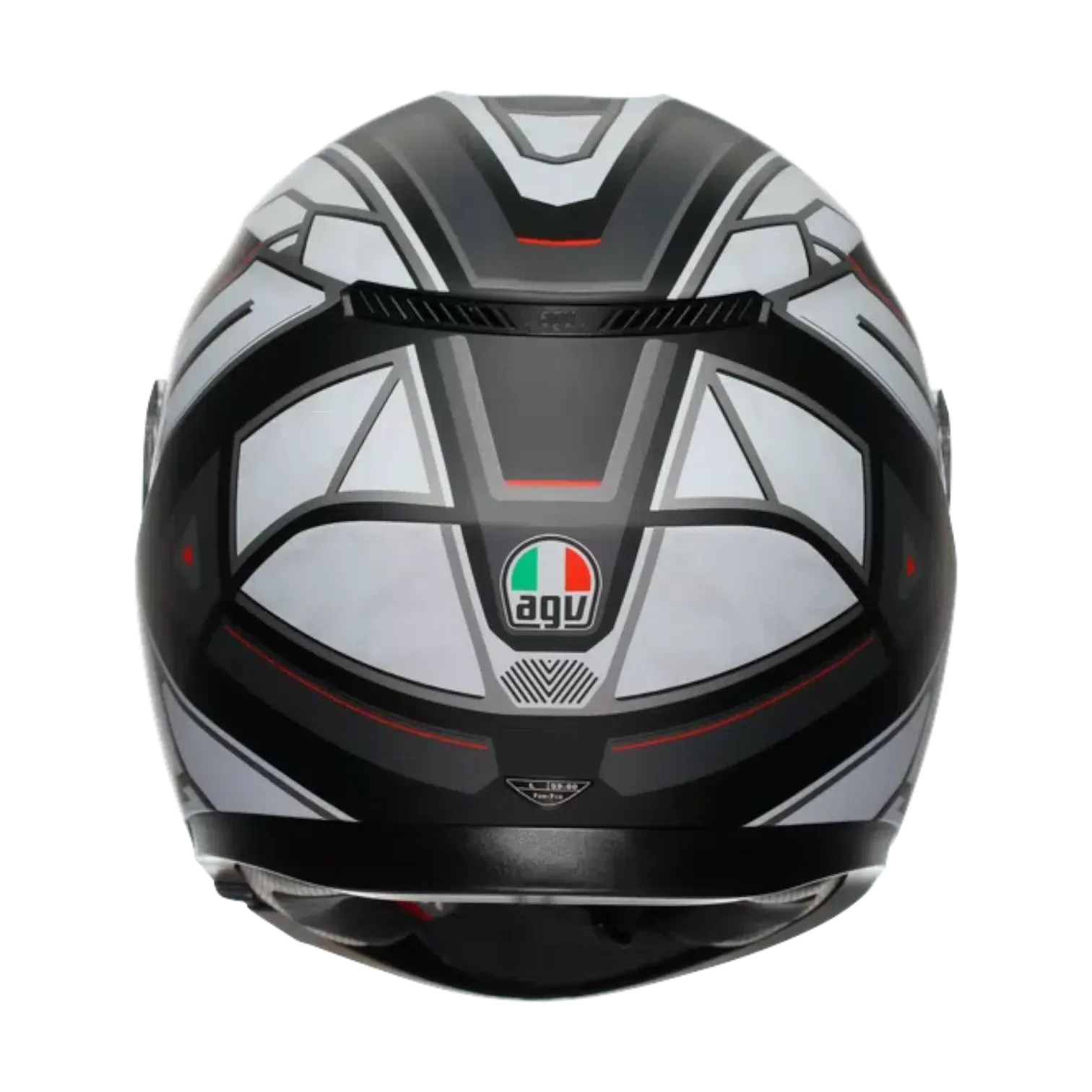 CASCO INTEGRAL AGV K3 RIVIA MATT BLACK WHITE