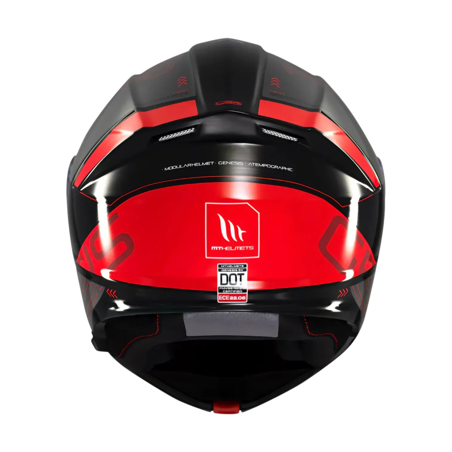 CASCO ABATIBLE MT HELMETS GENESIS SV ATEMPO B15 GLOSS