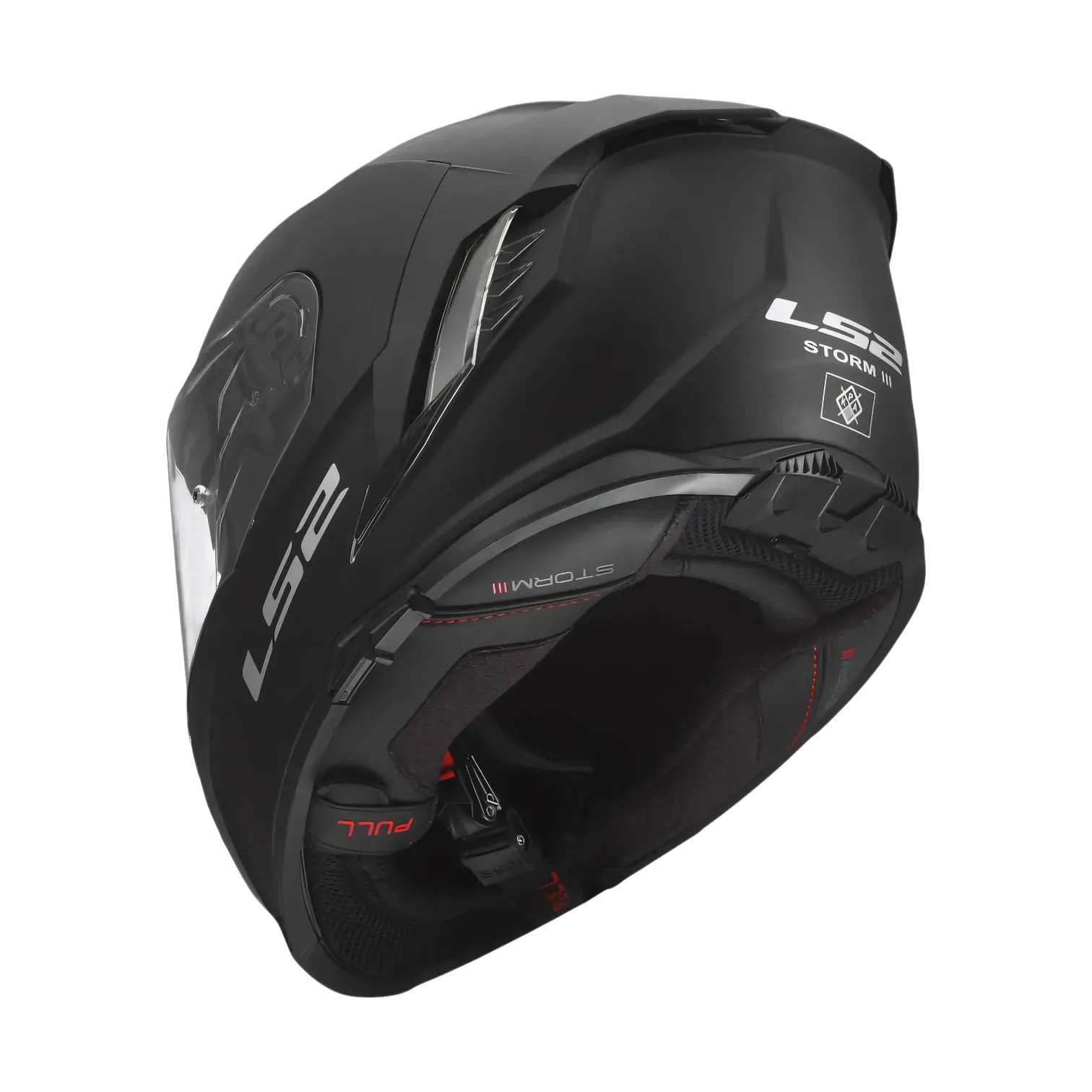CASCO INTEGRAL LS2 FF818 STORM III SOLID MATT BLACK