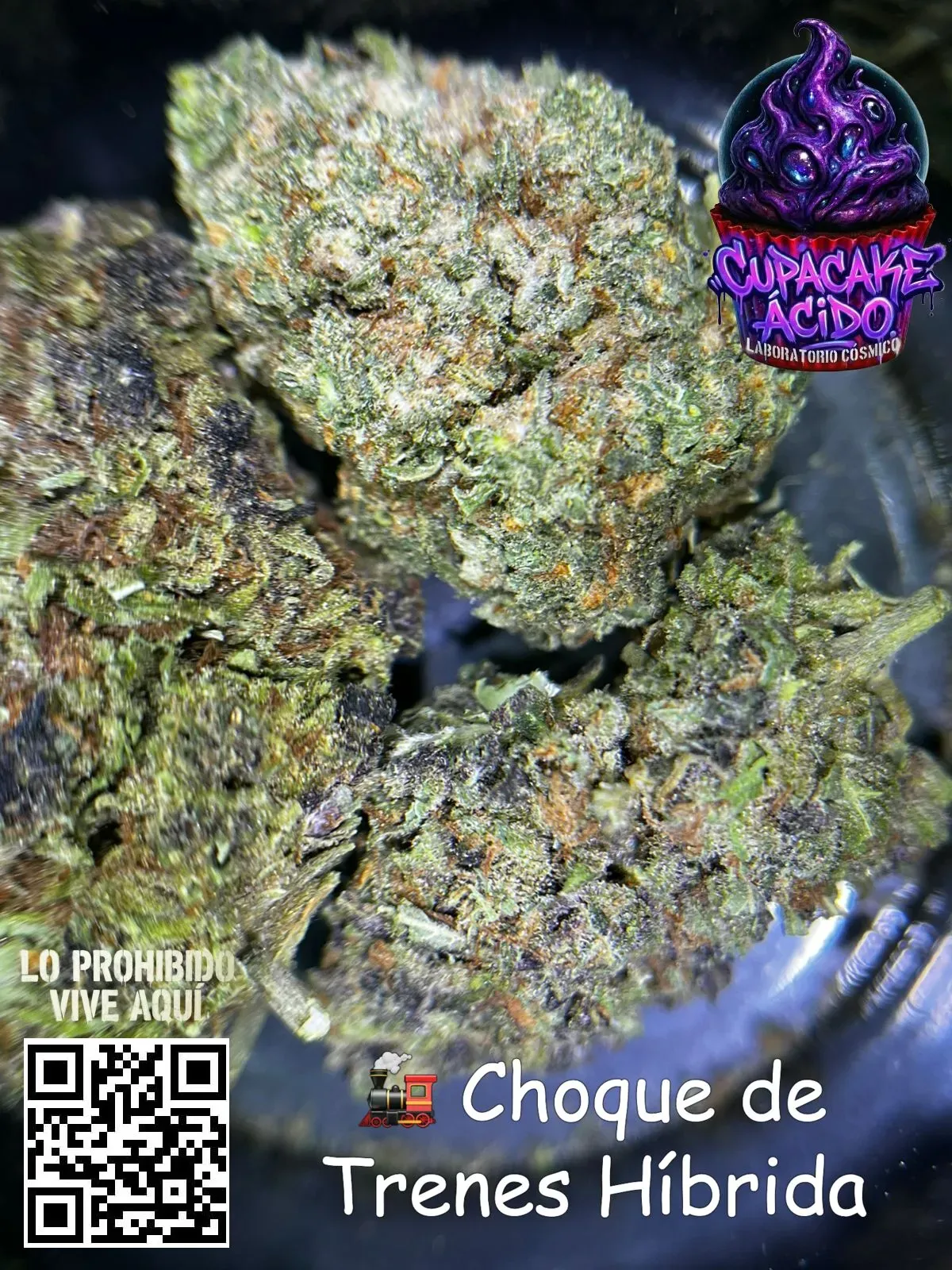 1 Oz Choque de Trenes Híbrida - Donde tus pensamientos y tu cuerpo se dan un llegue sin frenos