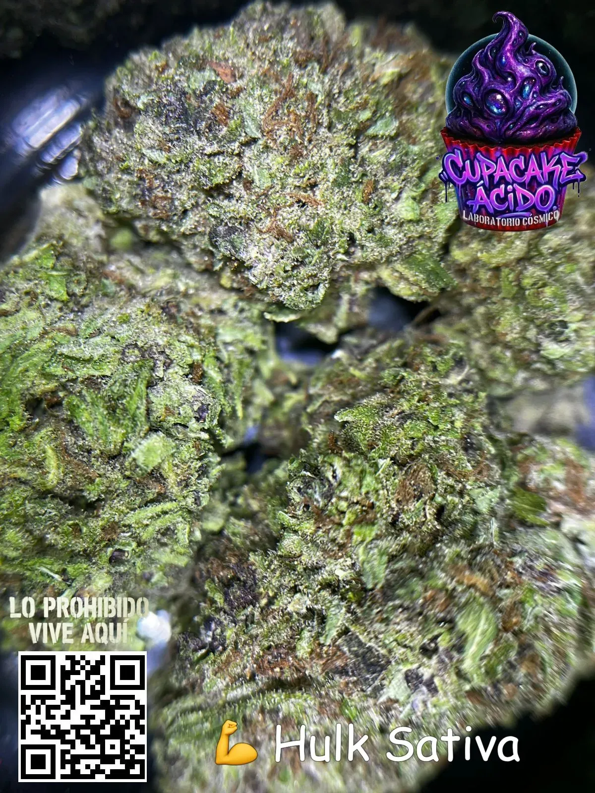 1 Oz Hulk Sativa - La que te pone verde… pero de energía, no de coraje