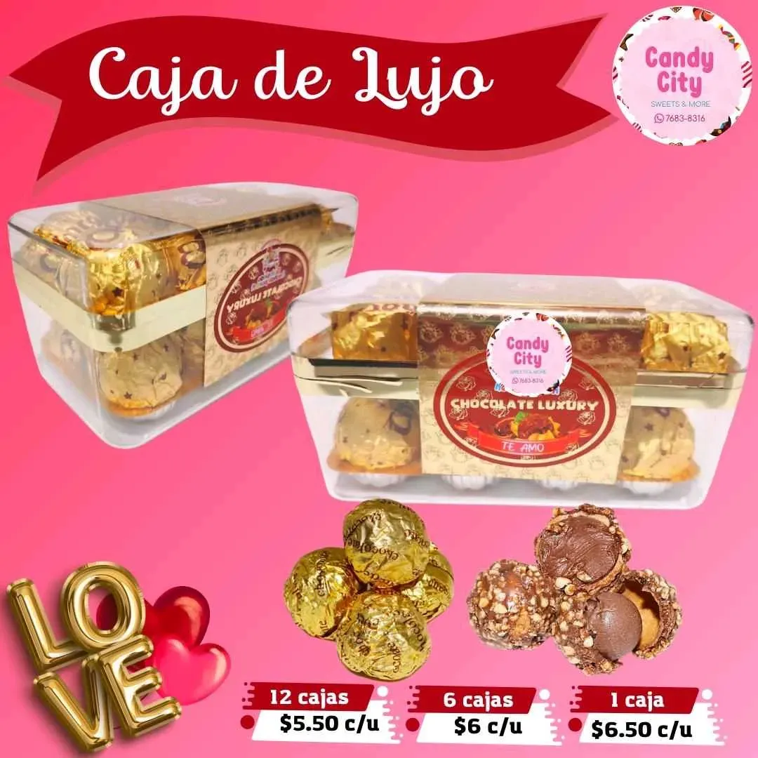 Caja de Lujo (16 chocolates)