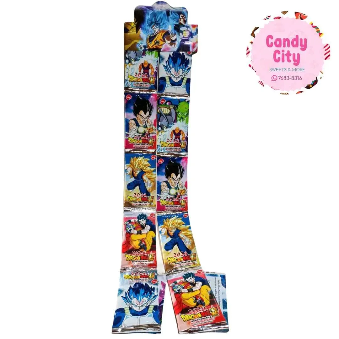 Tira Tarjetas Dragon Ball (1 tira)