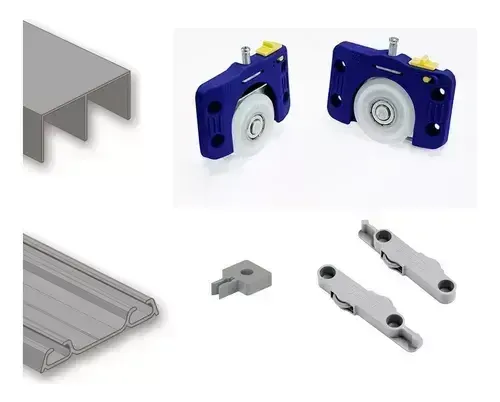 Riel Inferior Joelini 3mts negro