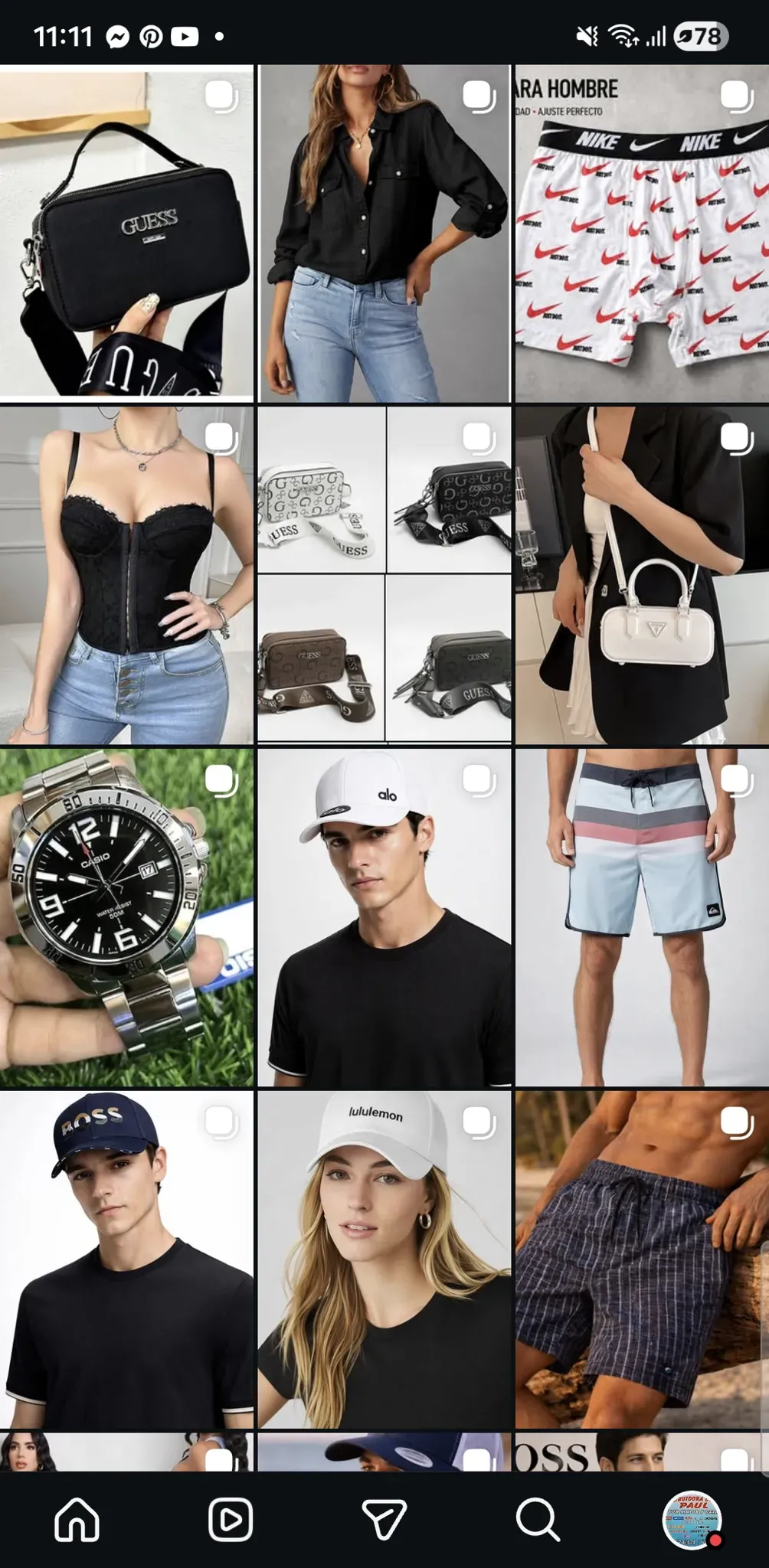 Distribuidora de ropa paul